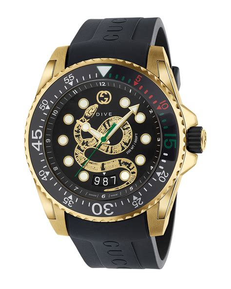 gucci dive watch men's|gucci men watches clearance.